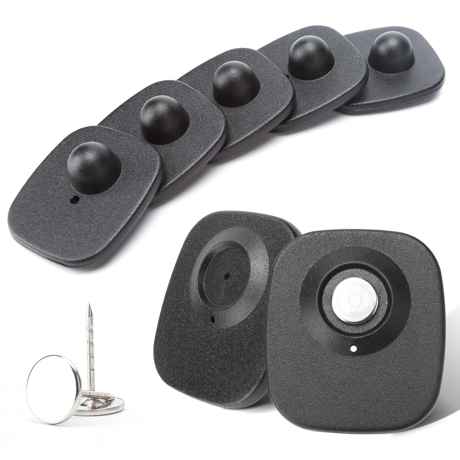 Anti-Theft Retail EAS 8.2MHz Security Hard Tags,Rf 8.2Mhz Mini Square EAS Tag, Retail Security Clothes Hard Tags (Pack of 5) Anti-Theft Retail EAS 8.2MHz Security Hard Tags,Rf 8.2Mhz Mini Square EAS Tag, Retail Security Clothes Hard Tags (Pack of 5)