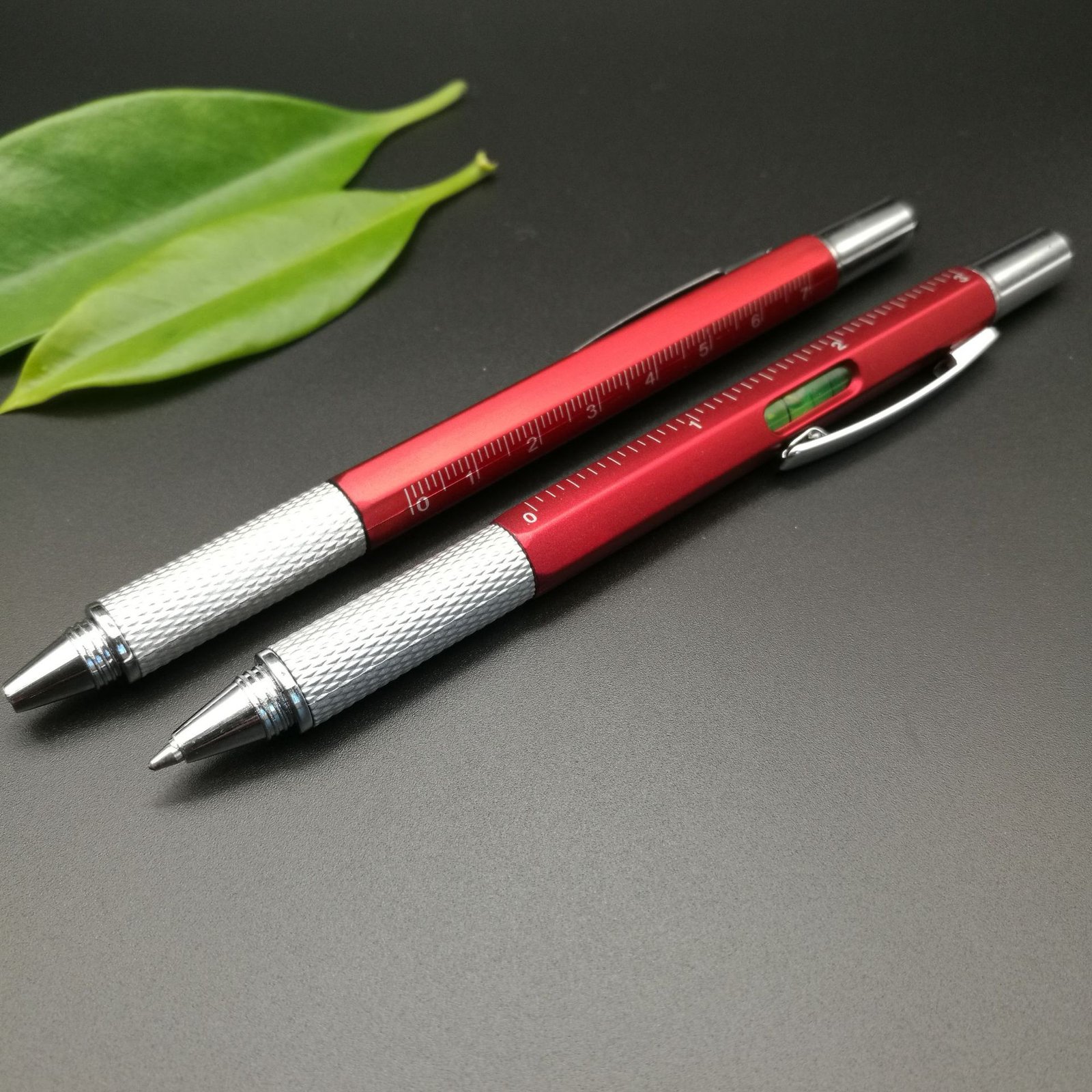 6-in-1 Multi Purpose 1 Pcs Pen_Red