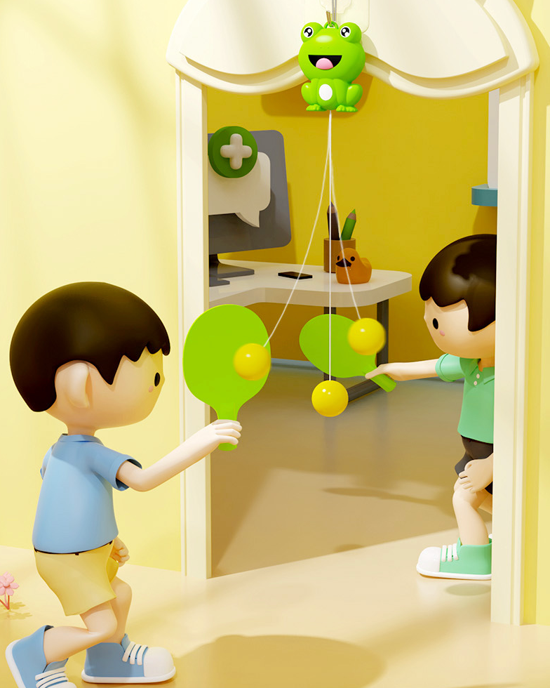 Indoor Hanging Table Tennis With Balls