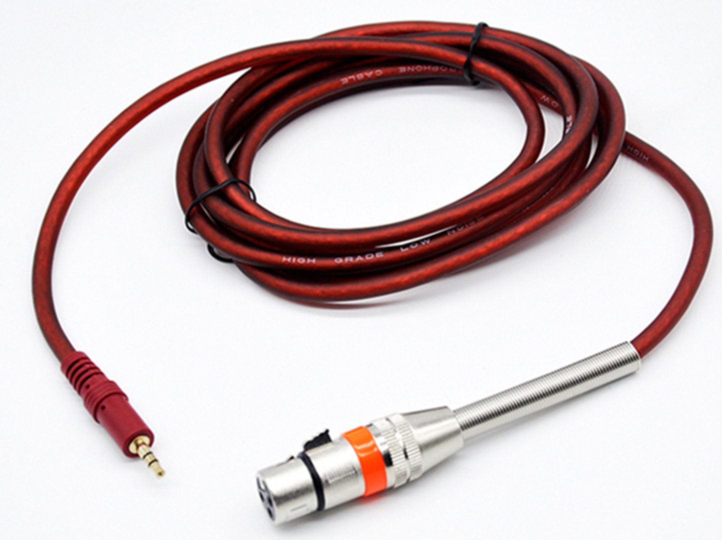 0.5m XLR Female To 3.5mm Jack Male Mic Audio Cord Cable