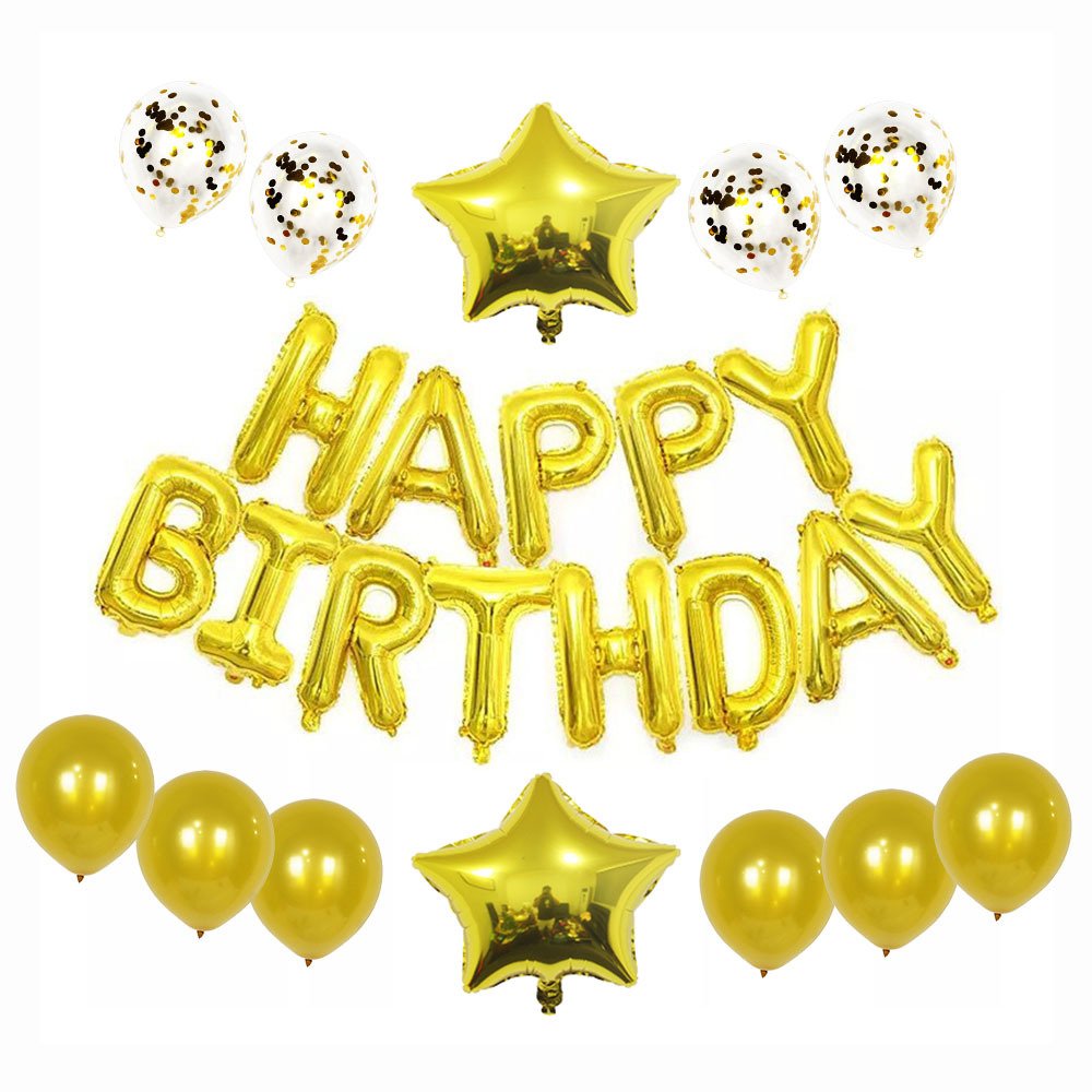 Creative Birthday Happy Balloon Decoration Set