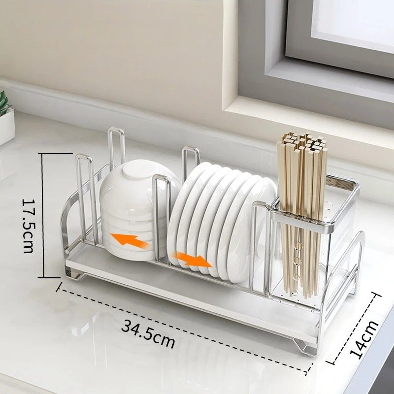 Dish Rack Storage Rack Dish Storage Rack Kitchen Draining Dish Rack