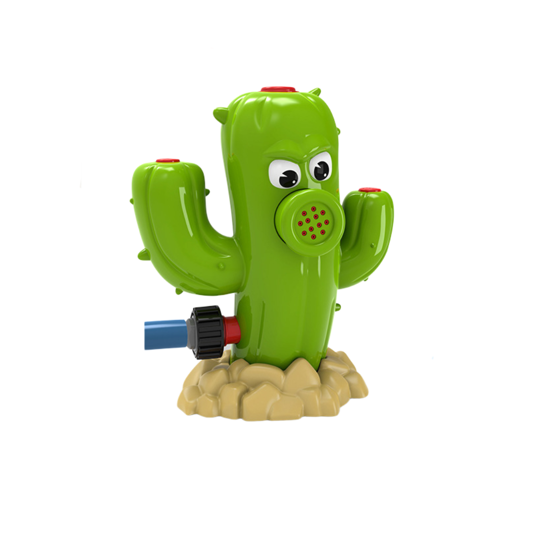 Outdoor Water Spray Cactus Rotating Sprinkler Automatic Water Spray Courtyard Garden Water Playing Toy