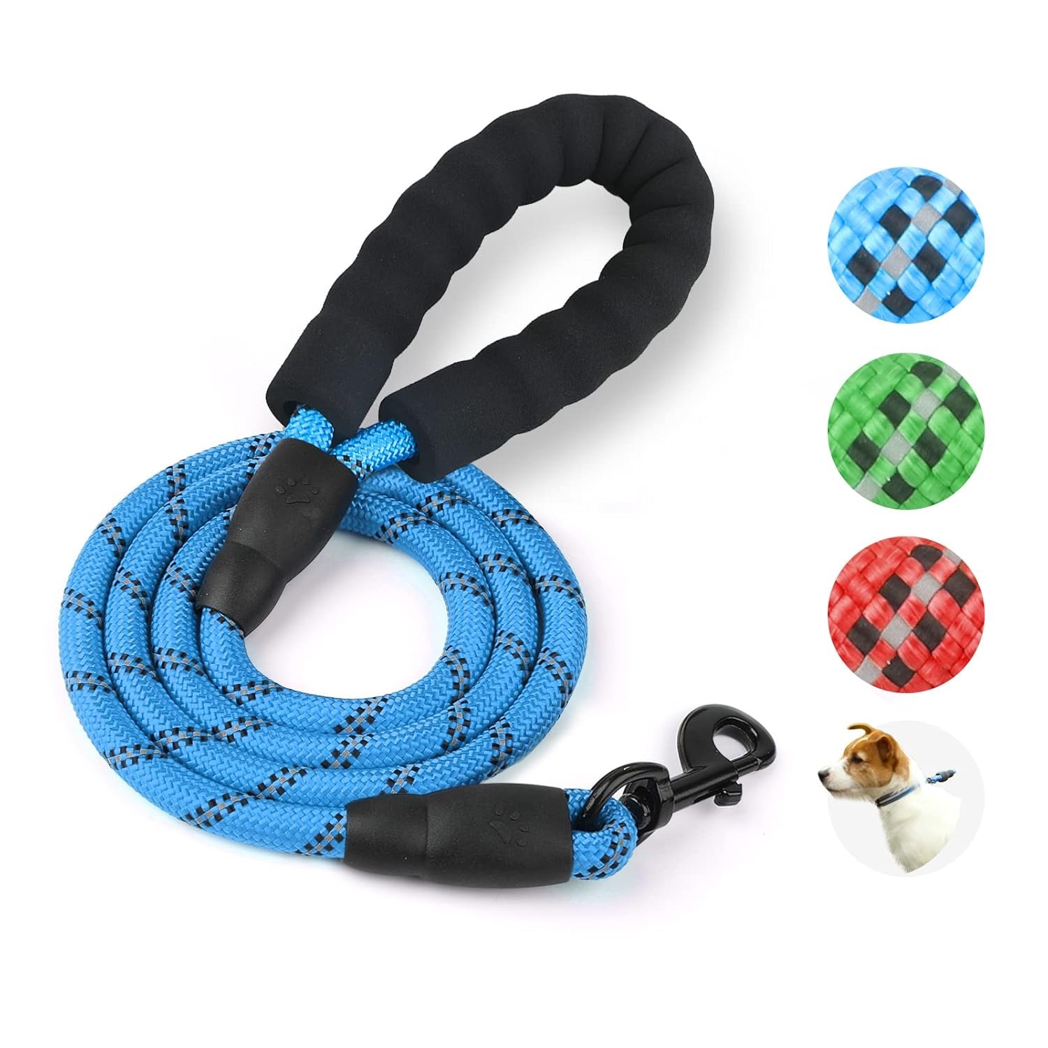 0.8 * 150cm Pet Dog Rope (Blue)