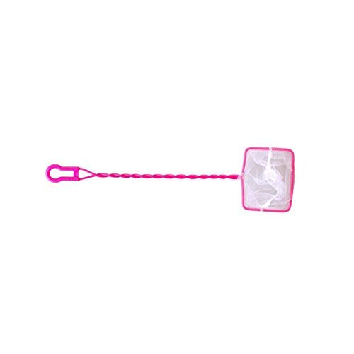 Aquarium Fishing Tools Fish Net (Pink-8 inch)