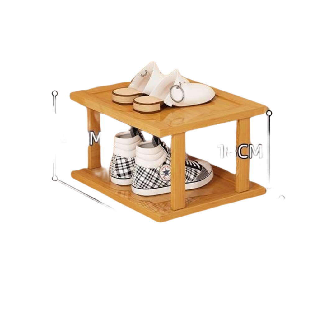 Bamboo Shoe Rack Storage Shoe Cabinet