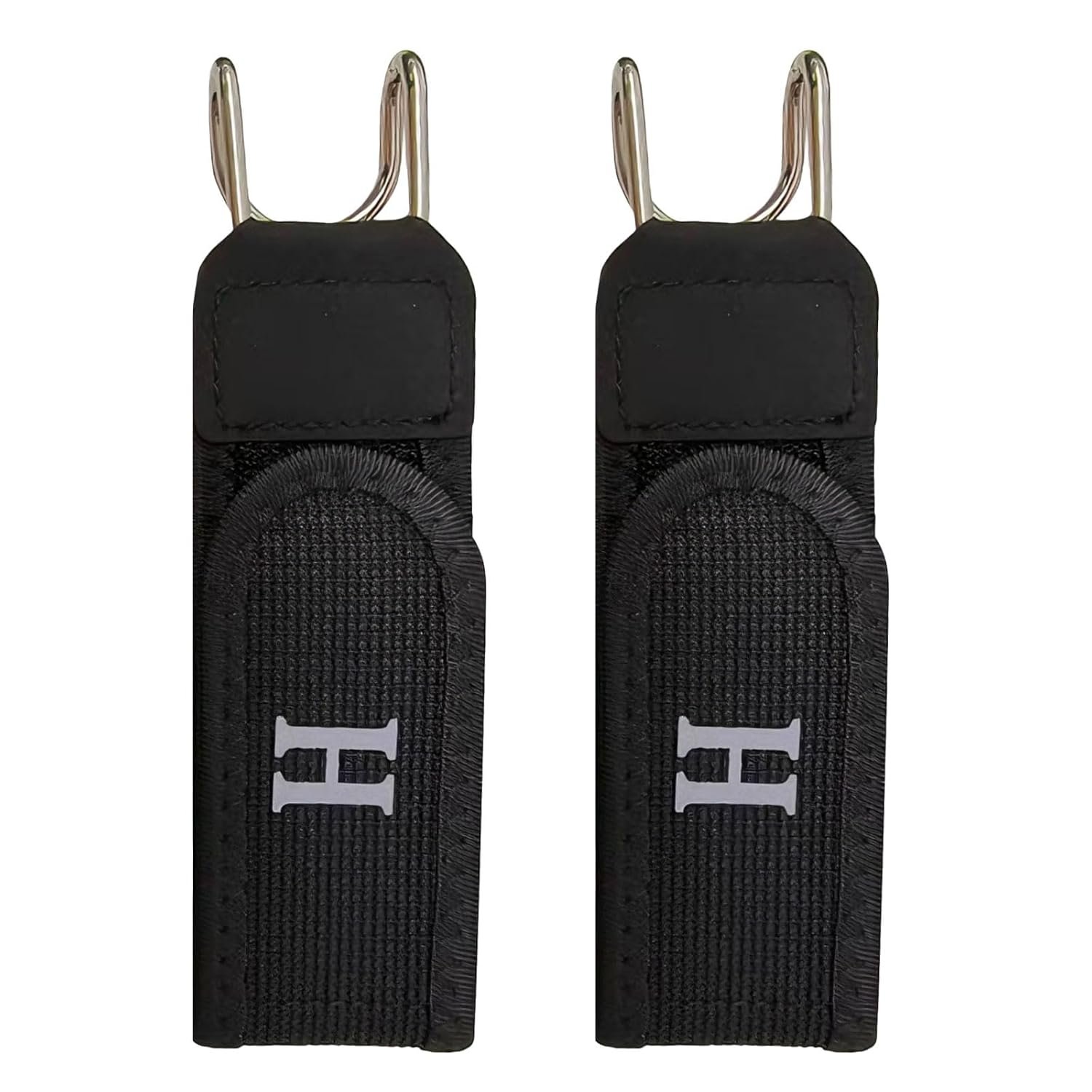 No Buckle Stretch Belt For Jeans Portable Stylish Metal Hook Buckleless Belt Black