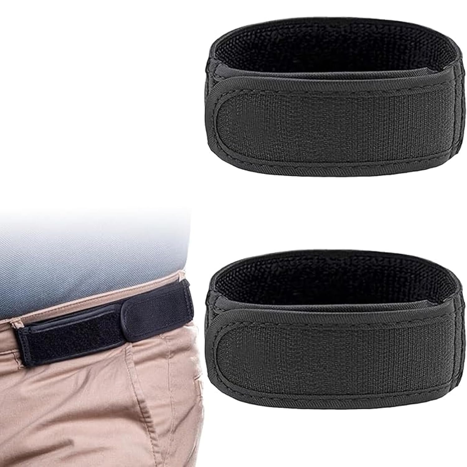 2 Pack Elastic Belt For Men