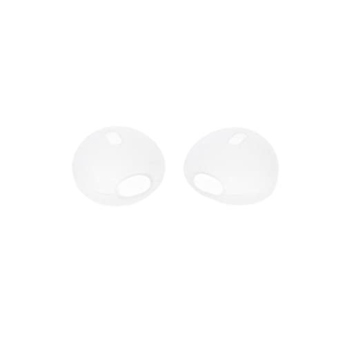 1Pair Silica Gel Ear Tips Earbuds Cover For Apple Airpods Left + Right (Transparent) 1Pair Silica Gel Ear Tips Earbuds Cover For Apple Airpods Left + Right (Transparent)