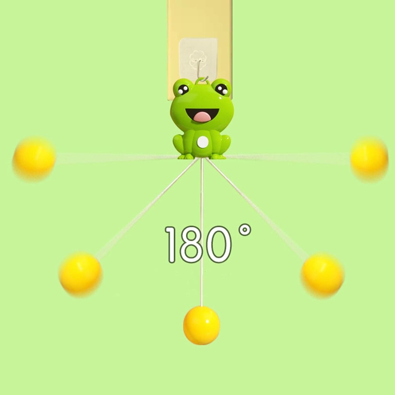 Portable Indoor Hanging Table Tennis with Balls Interaction Birthday Frog Five Ball Hanging Table Tennis Balls Exercise |Portable Paddles |Balls Exerciser | Door Frame| Random Color Bat Portable Indoor Hanging Table Tennis with Balls Interaction Birthday Frog Five Ball Hanging Table Tennis Balls Exercise |Portable Paddles |Balls Exerciser | Door Frame| Random Color Bat
