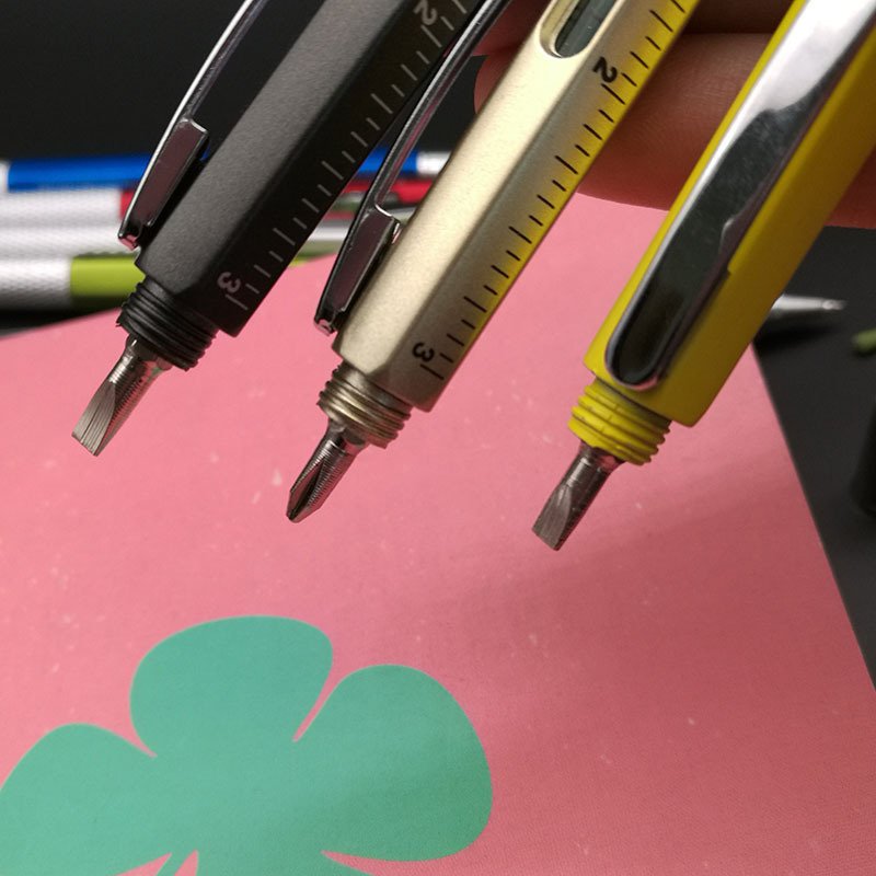 6-in-1 Multi Purpose 1 Pcs Pen_Red 6-in-1 Multi Purpose 1 Pcs Pen_Red