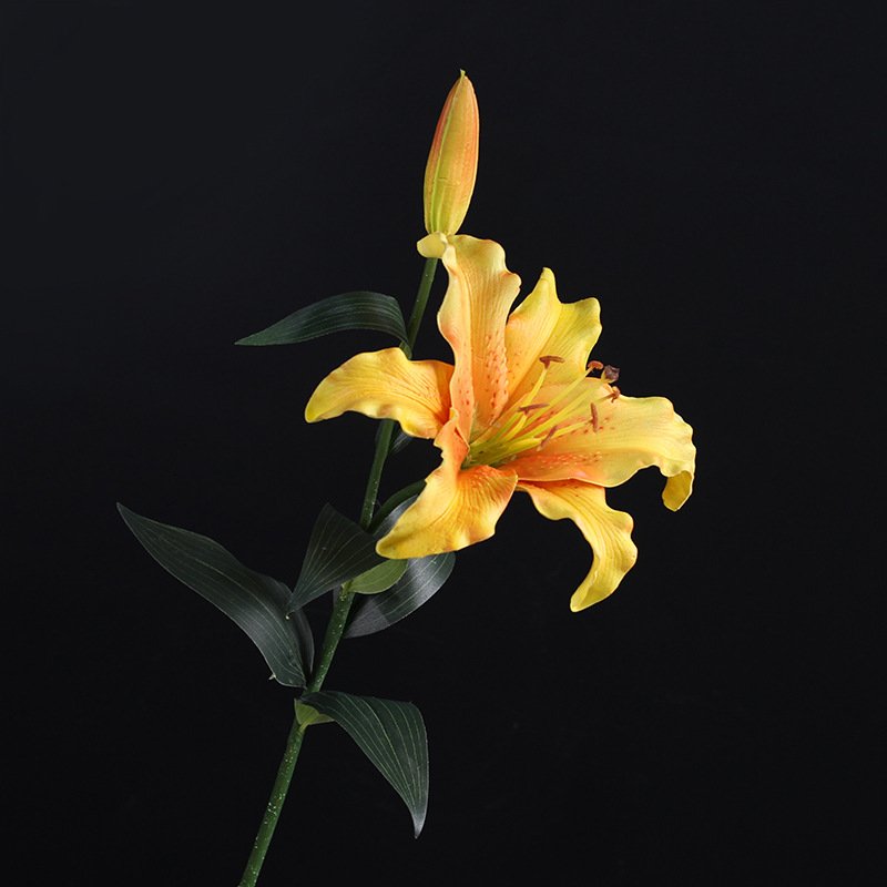 2 Heads Perfume PU Lilies...