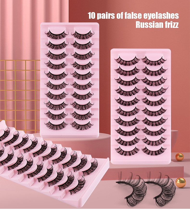 10 Pairs Of Fake Eyelashe... 10 Pairs Of Fake Eyelashe...