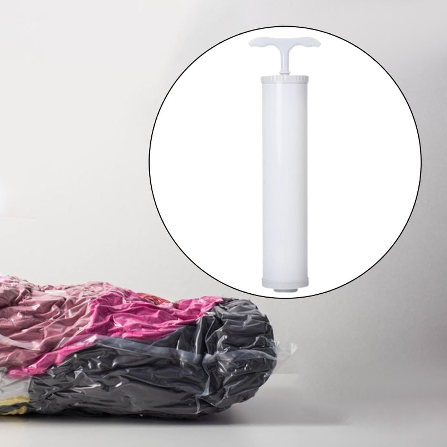 Vacuum Hand Pump (Plastic tube-random color)