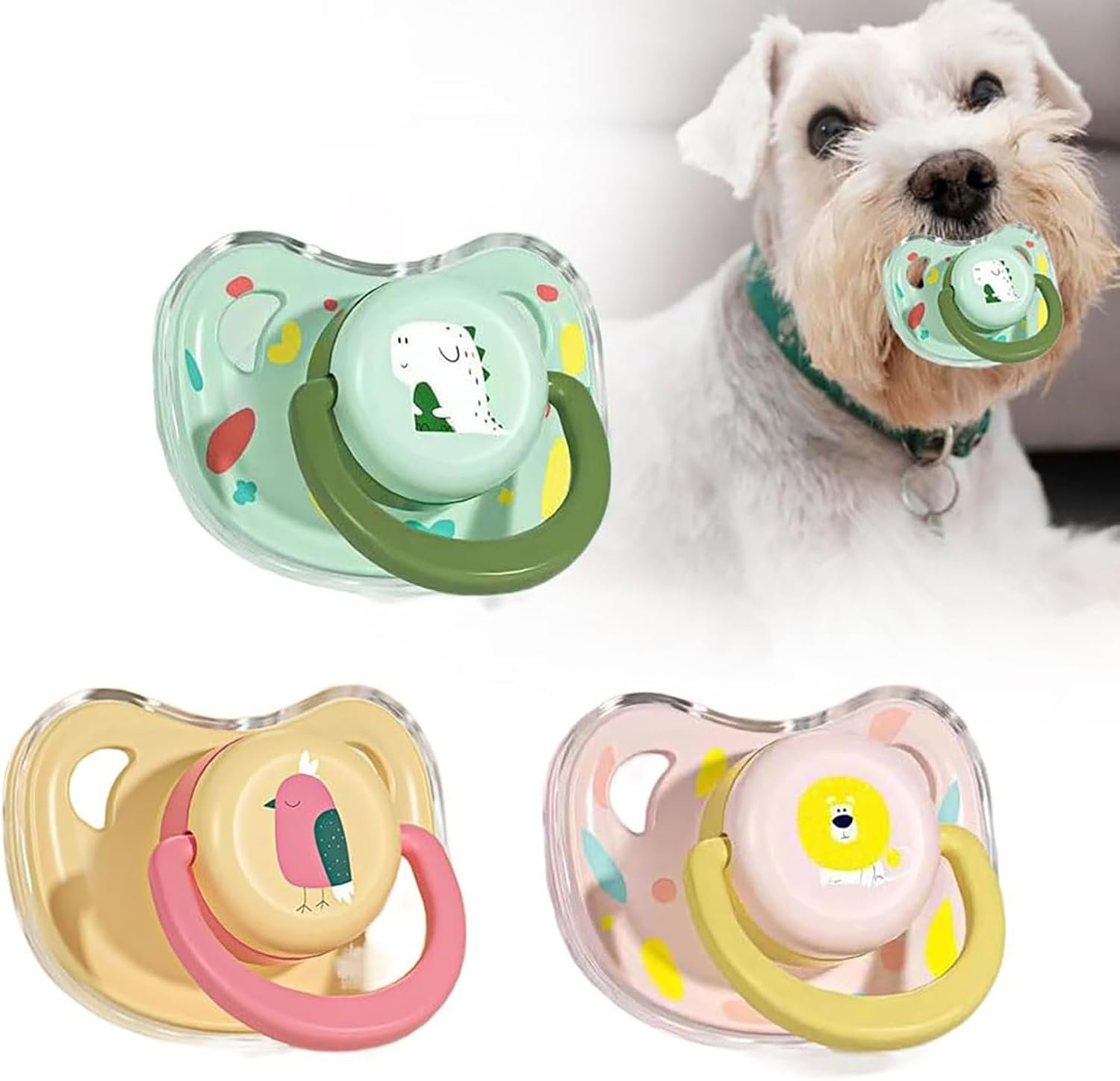 Pacifier With Rag Baby Pacifier With Dust Cover
