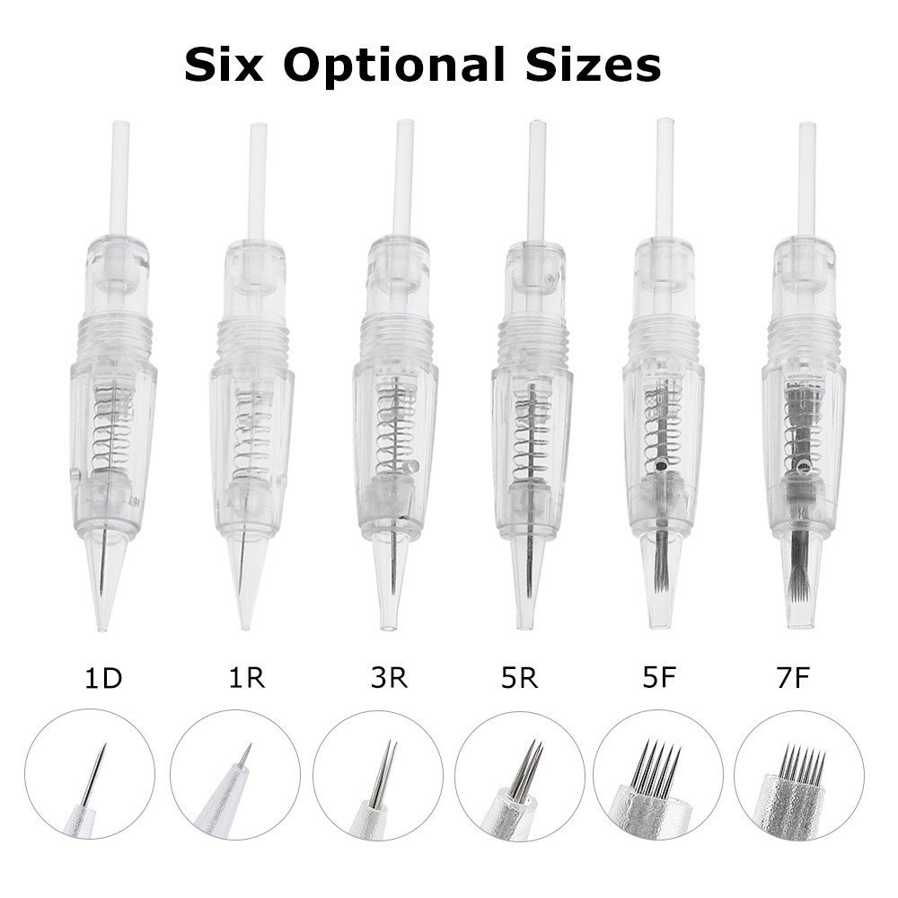 30Pcs Eyebrow Tattoo Needle With Cap Disposable Sterilized Tattoo Needle for Tattoo Pen Machine Microblading Pen For Eyebrows Lip Tattooing 30Pcs Eyebrow Tattoo Needle With Cap Disposable Sterilized Tattoo Needle for Tattoo Pen Machine Microblading Pen For Eyebrows Lip Tattooing