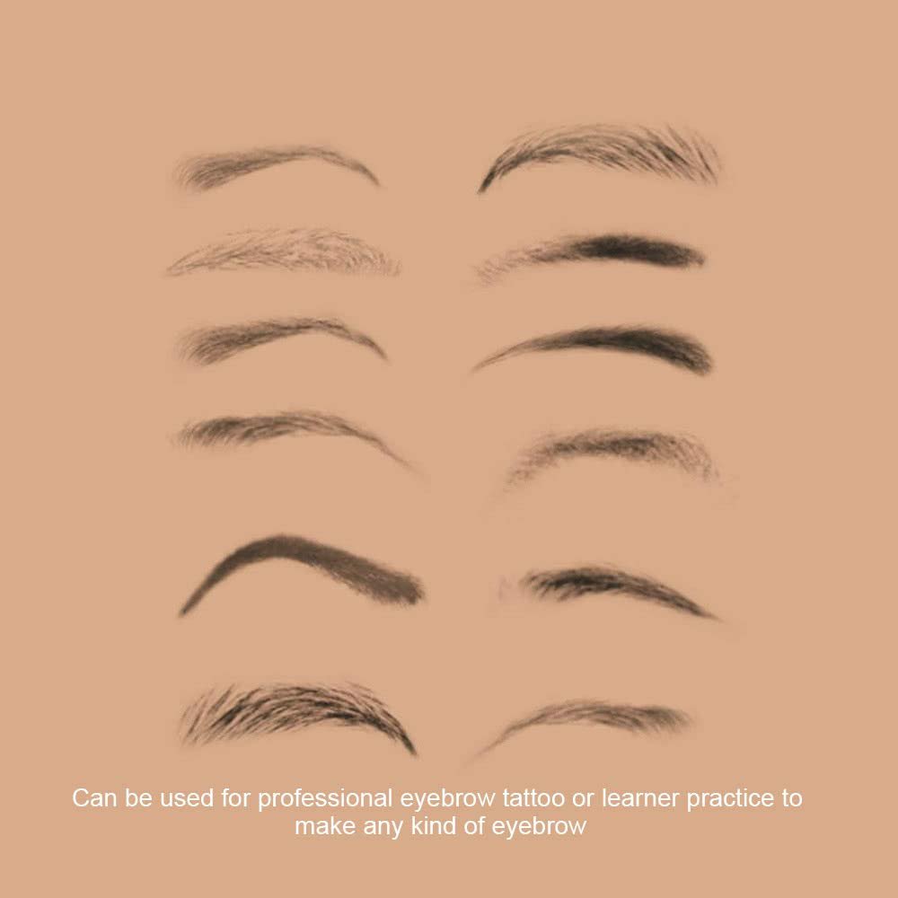 Eyebrow Microblading Kit Eyebrow Tattoo Set With 5 Needles Eyebrow Ruler Eyebrow Pigment Practice Skin for Eyebrow Tattoo Permanent Makeup Eyebrow Microblading Kit Eyebrow Tattoo Set With 5 Needles Eyebrow Ruler Eyebrow Pigment Practice Skin for Eyebrow Tattoo Permanent Makeup