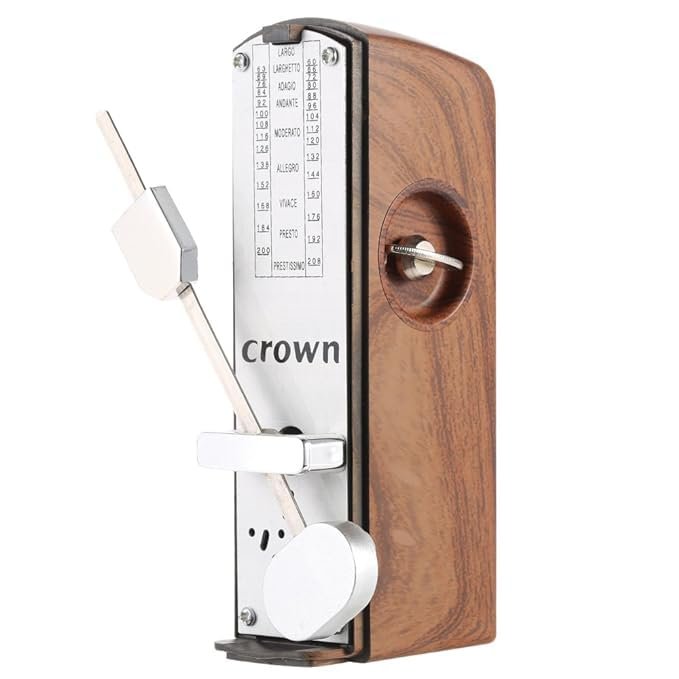 Portable Mini Mechanical Metronome Universal Metronome 11cm Height for Piano Guitar Violin Ukulele Chinese Zither Music Instrument