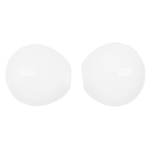 1Pair Silica Gel Ear Tips Earbuds Cover For Apple Airpods Left + Right (Transparent) 1Pair Silica Gel Ear Tips Earbuds Cover For Apple Airpods Left + Right (Transparent)