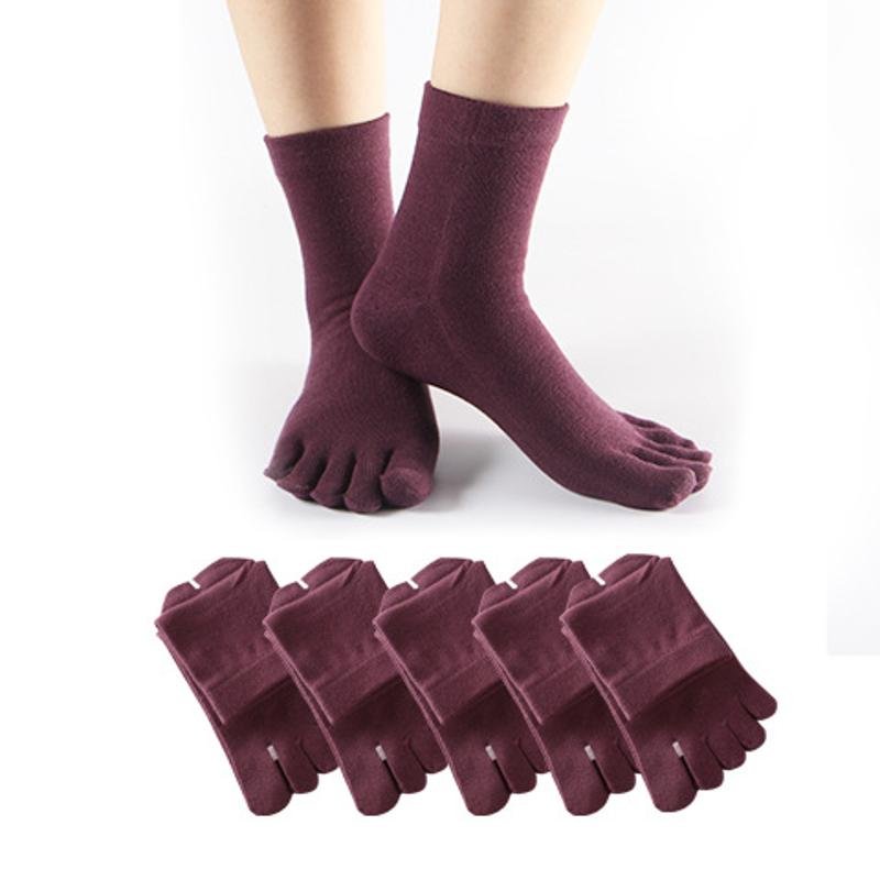 1Pair Comfy Five Toe Sock...