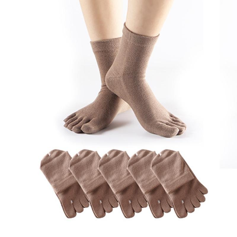 1Pair Comfy Five Toe Sock...