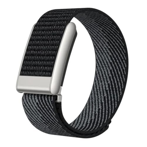 Suitable For Whoop 5.0 Sports Wristband, Woven Nylon Loop(Black)