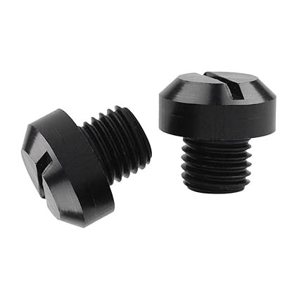 2 Pcs M10x1.25 Rearview M...