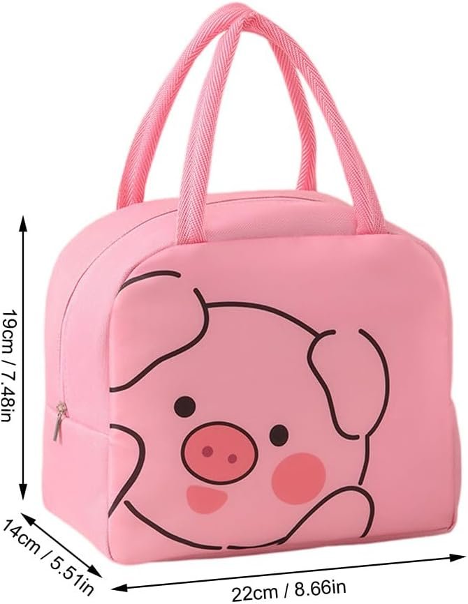 Cartoon Lunch Box Bag, Po... Cartoon Lunch Box Bag, Po...