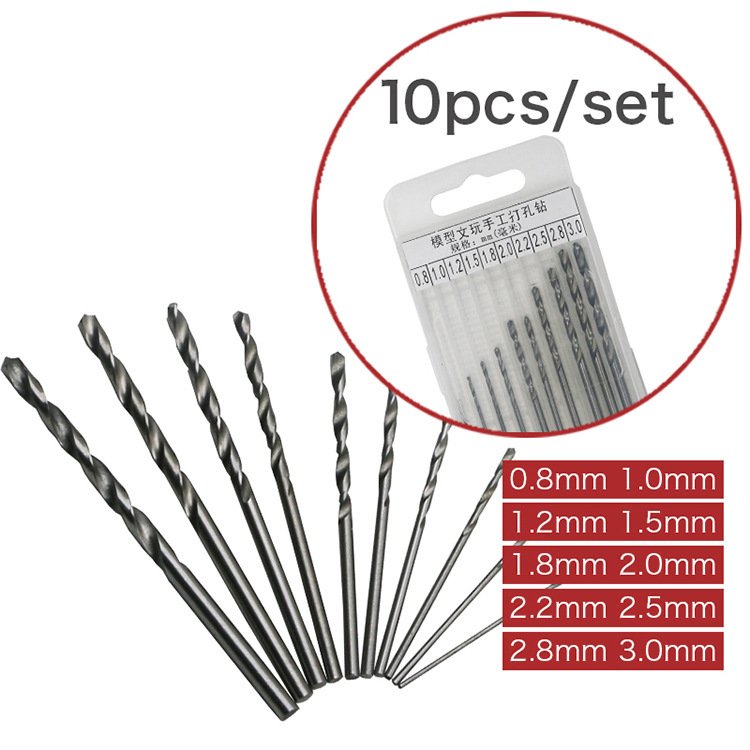 10pcs High Speed Steel Mi...